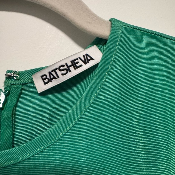Batsheva Green Ruffled Dress - Picture 2 of 5